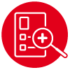 Icon: Wie läuft das Studium ab? Icon: Wie läuft das Studium ab?